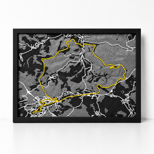 Circuito de nurburgring cuadro