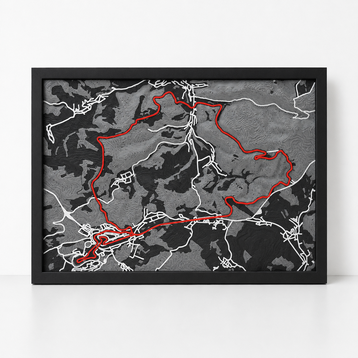 Circuito de nurburgring cuadro
